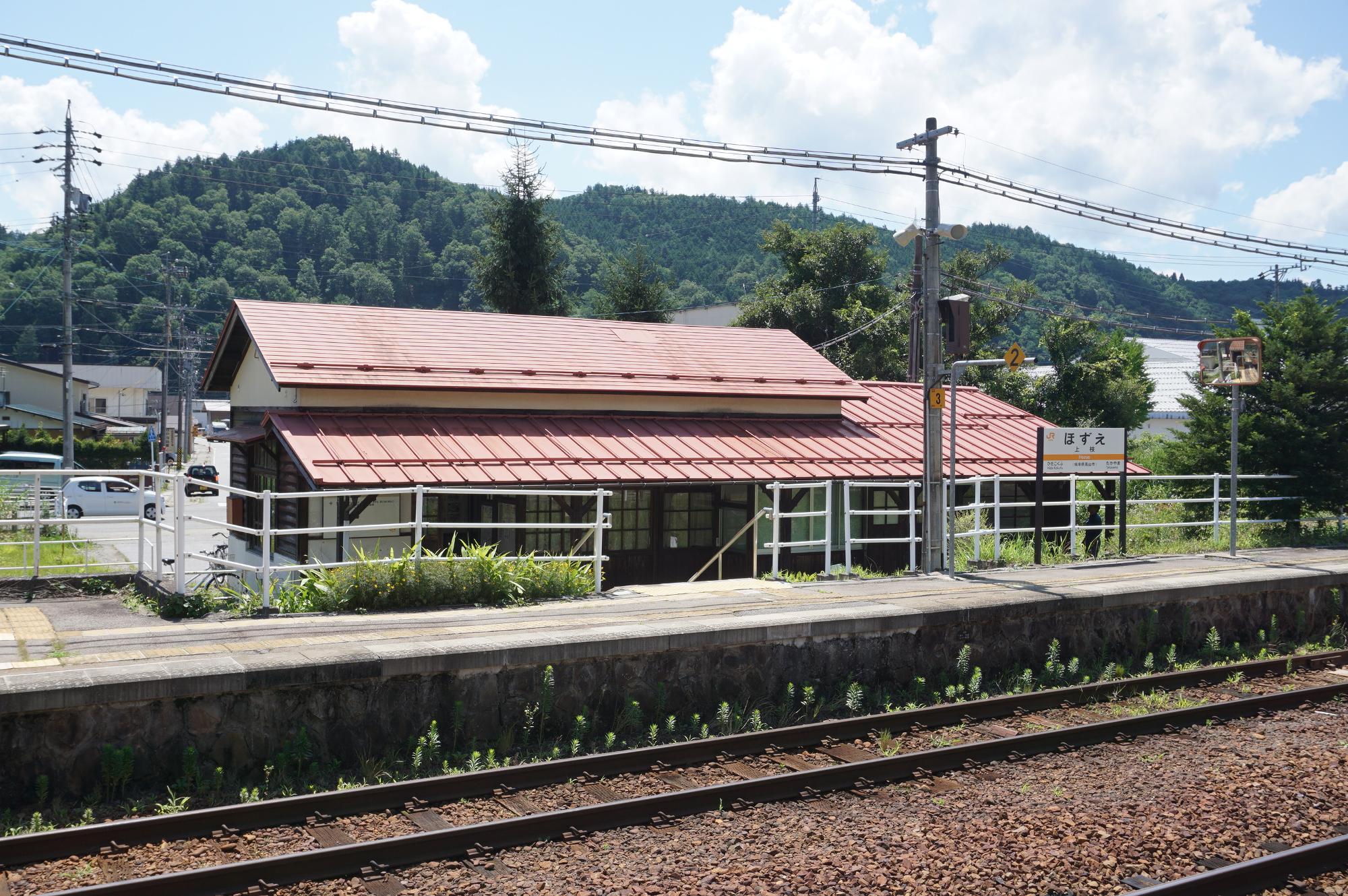 駅舎　ホーム側