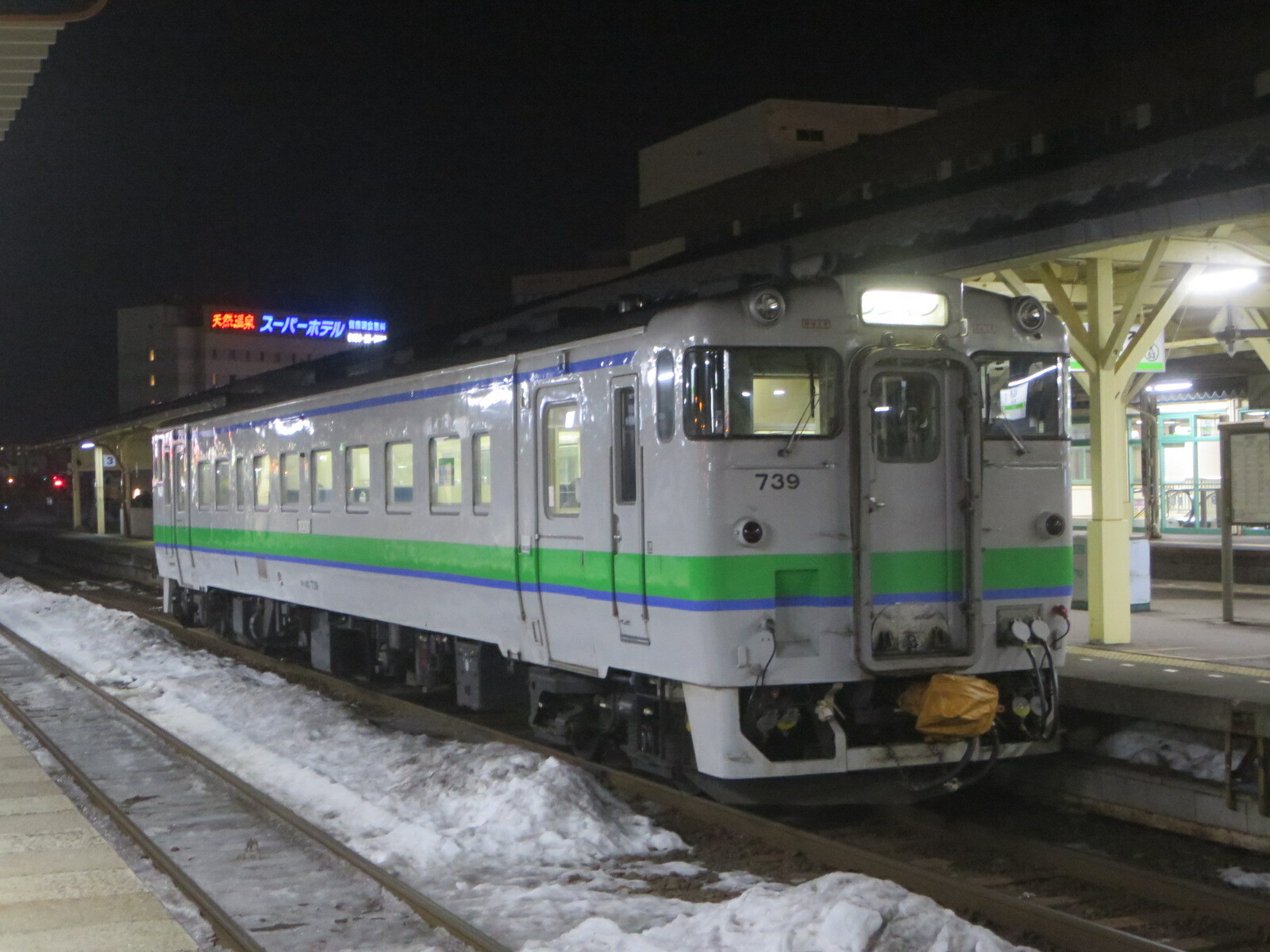 根室本線で活躍していたキハ40（釧路にて）