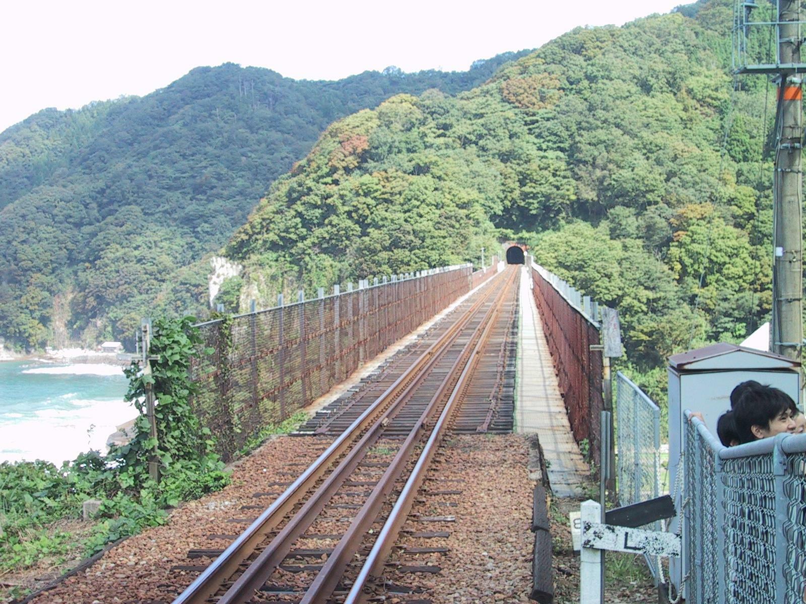 現役当時の旧：余部鉄橋　平成18（2006）年10月8日