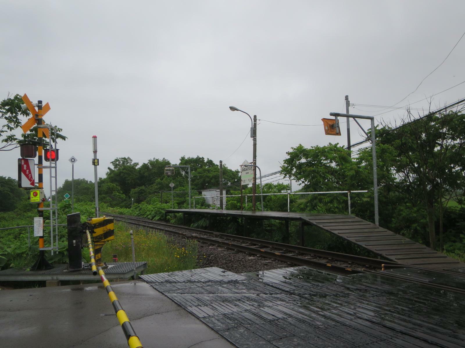 現役当時の南美深駅