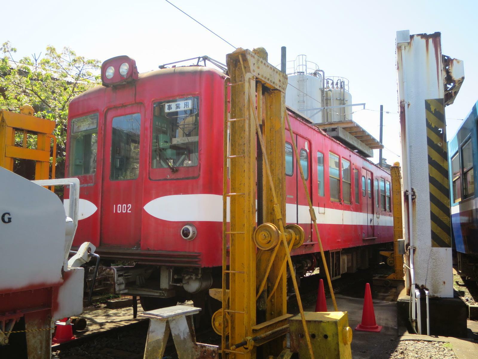 事業用車となったデハ1002