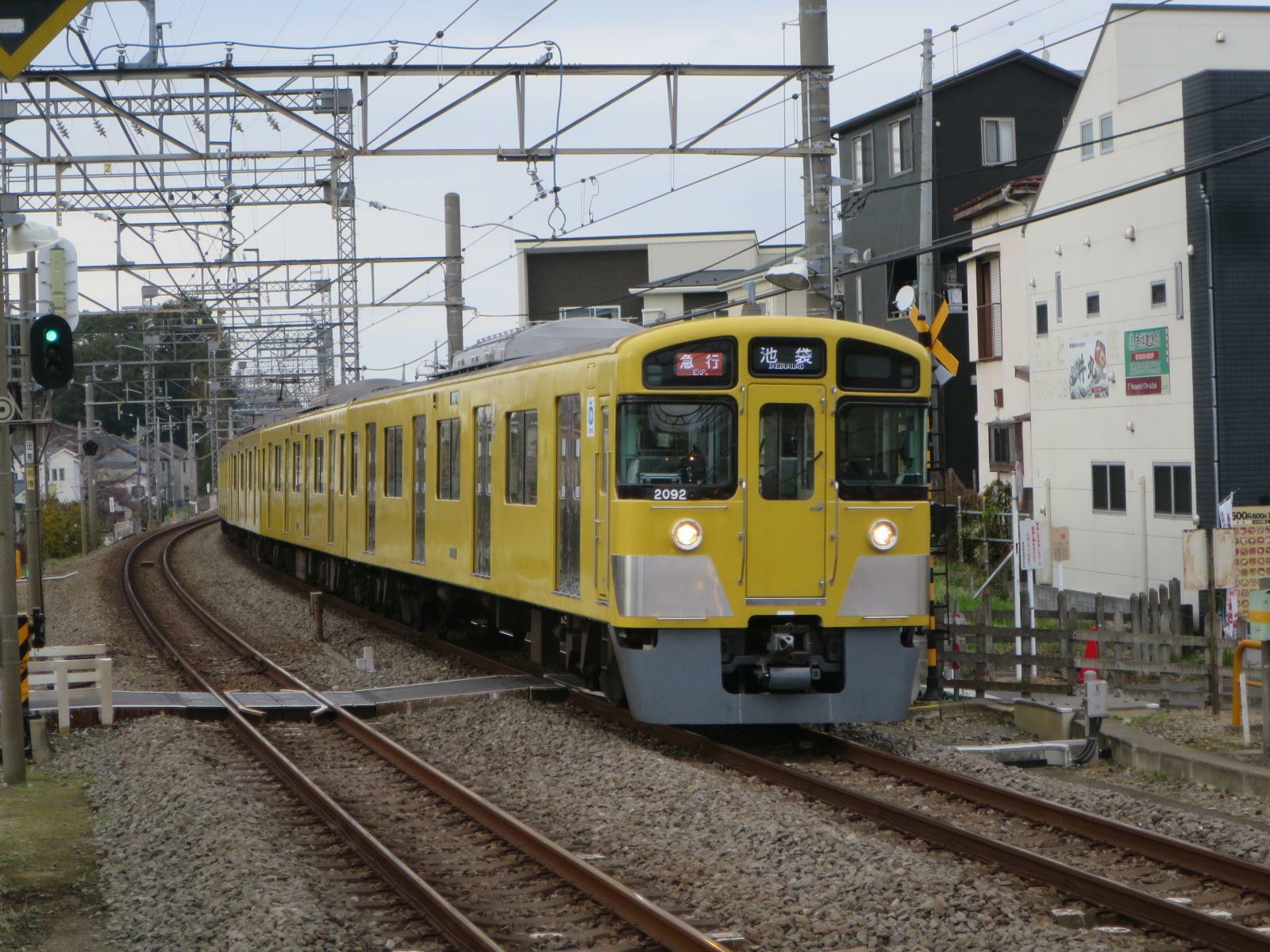 西武新2000系（※今回譲渡されたのとは別の編成）