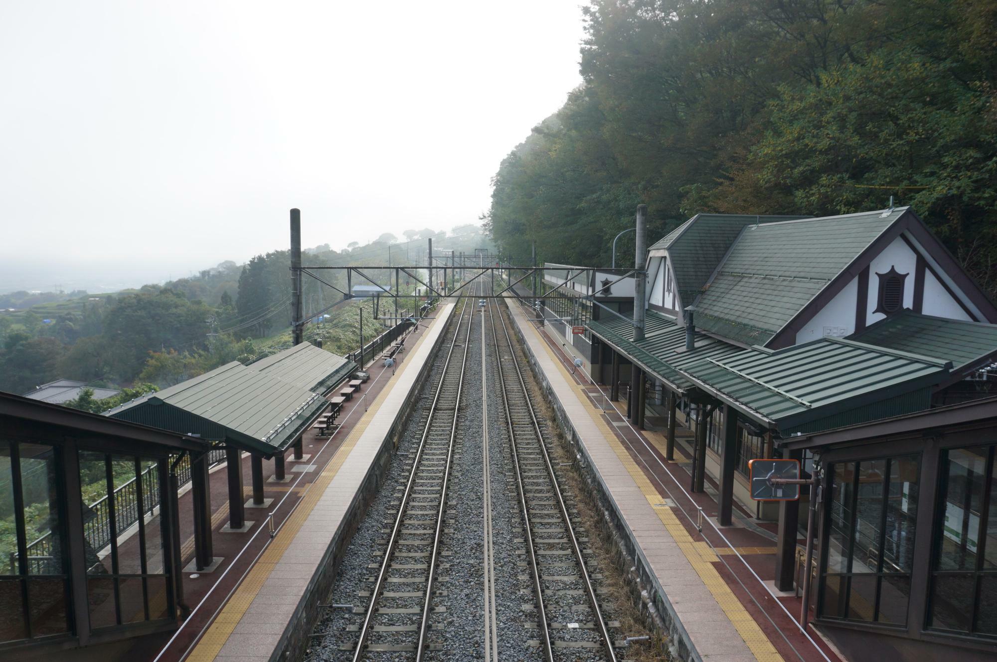 駅構内（ポイント方）