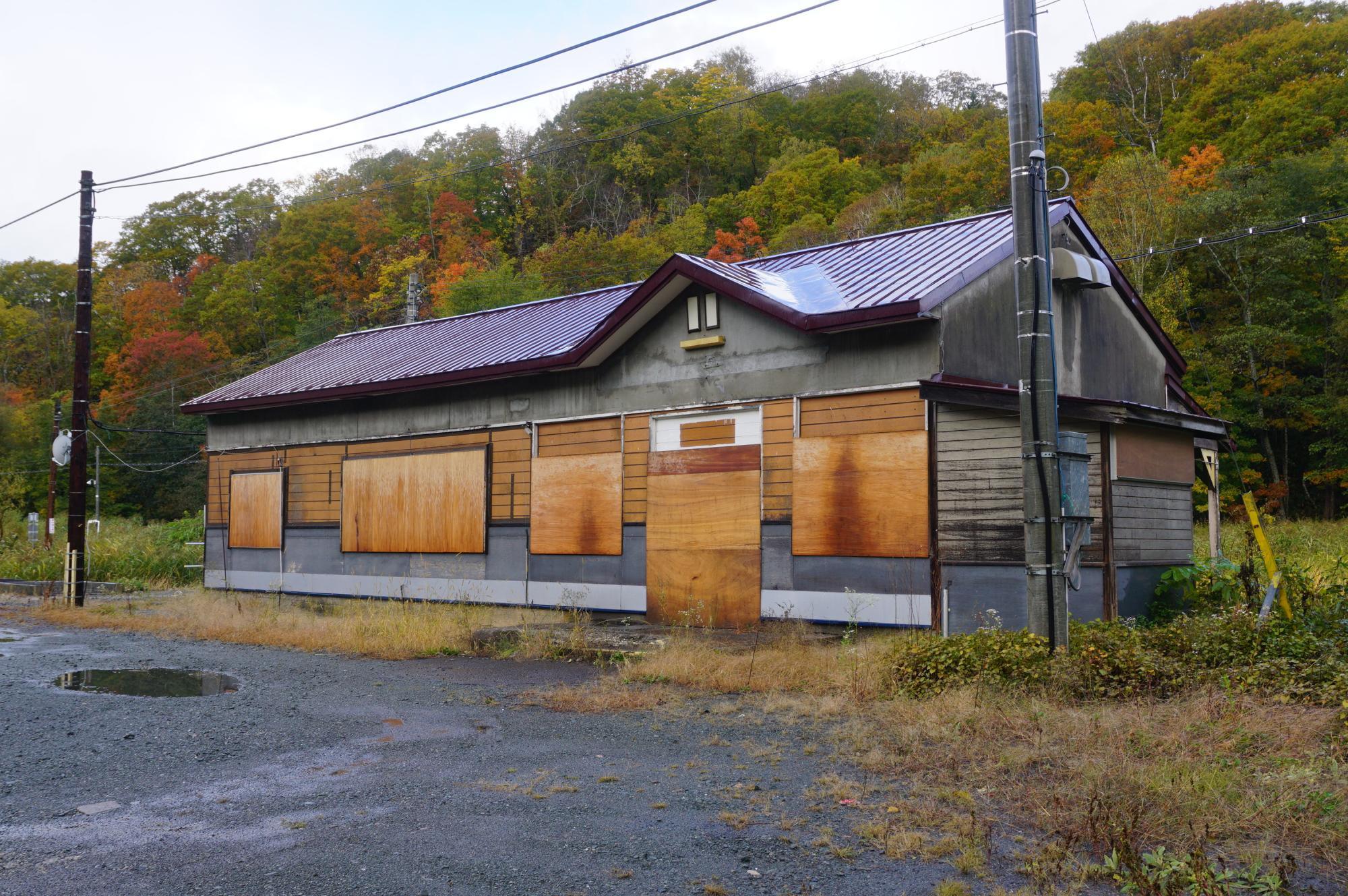 旧：留萌本線 峠下駅（北海道留萌市）