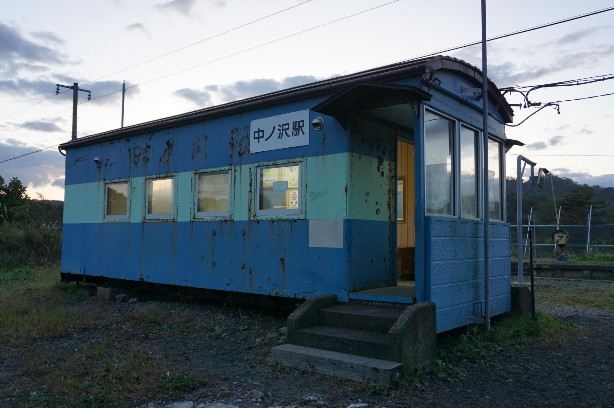 函館本線 中ノ沢駅（北海道山越郡長万部町）