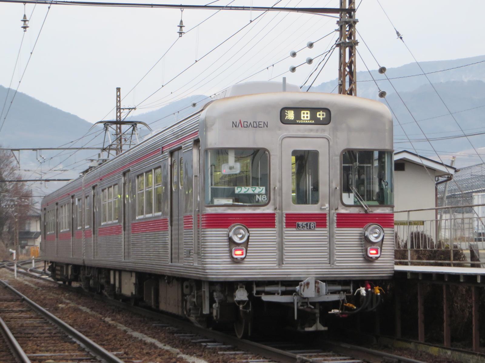 長野工場製 鉄道部品 昭和51年改造 譲渡は長野電鉄一社のみだが、部品を通じて地方私鉄六社の近代化