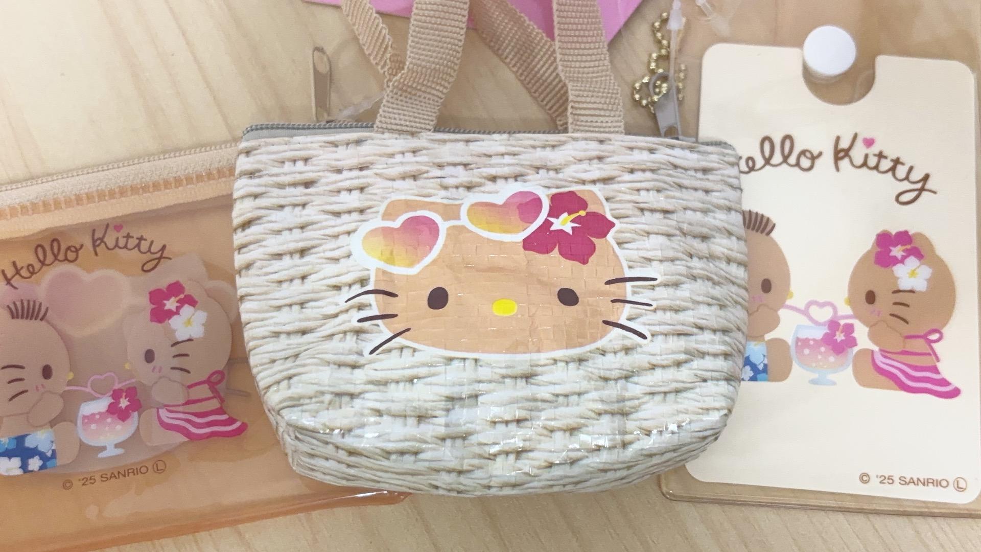 ダイソー】新商品の日焼けキティグッズが超話題！購入できたので