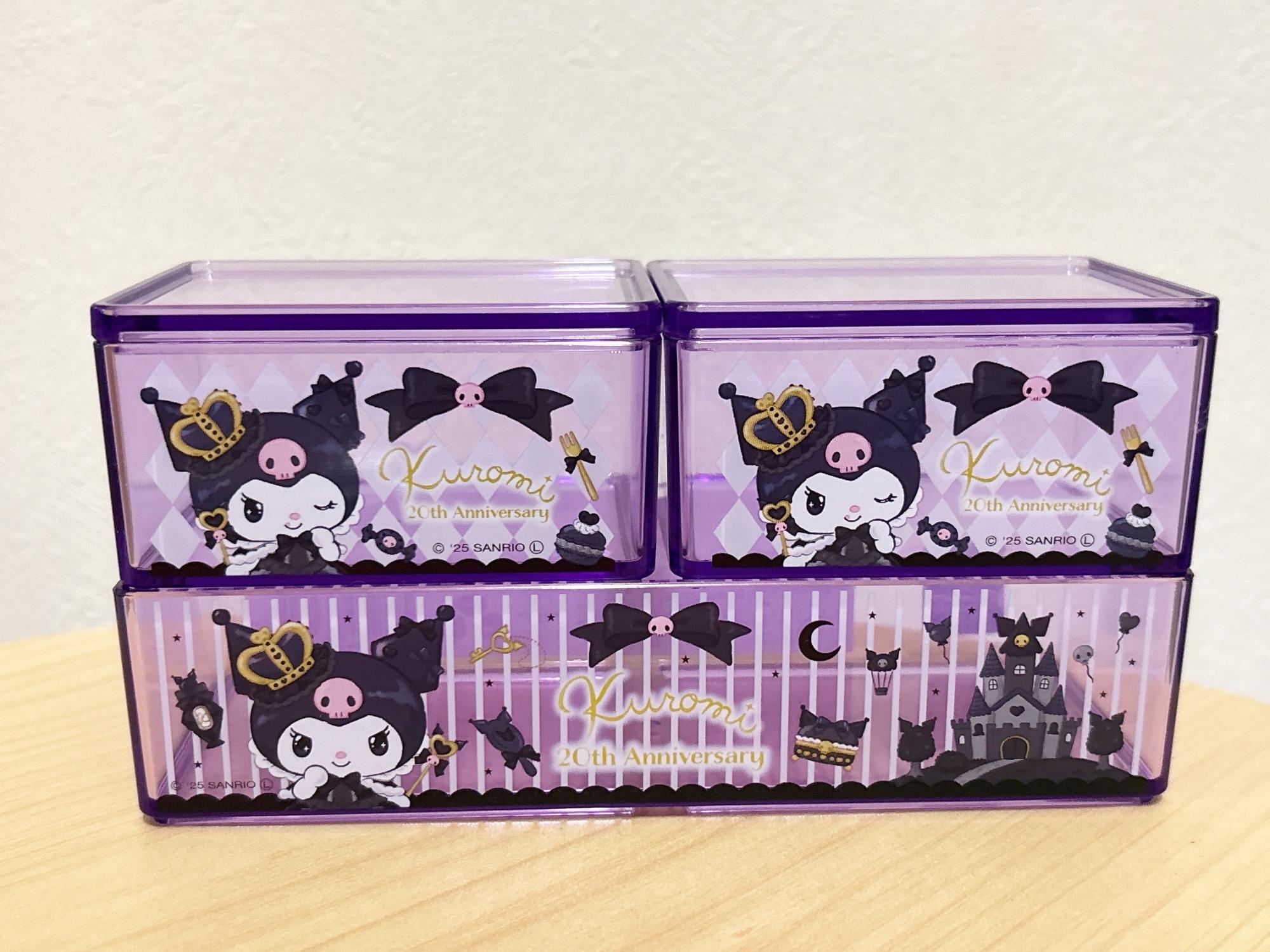 セリア　クロミ20周年シリーズ セリア、クロミ20周年をお祝いしたグッズが多数発売されました