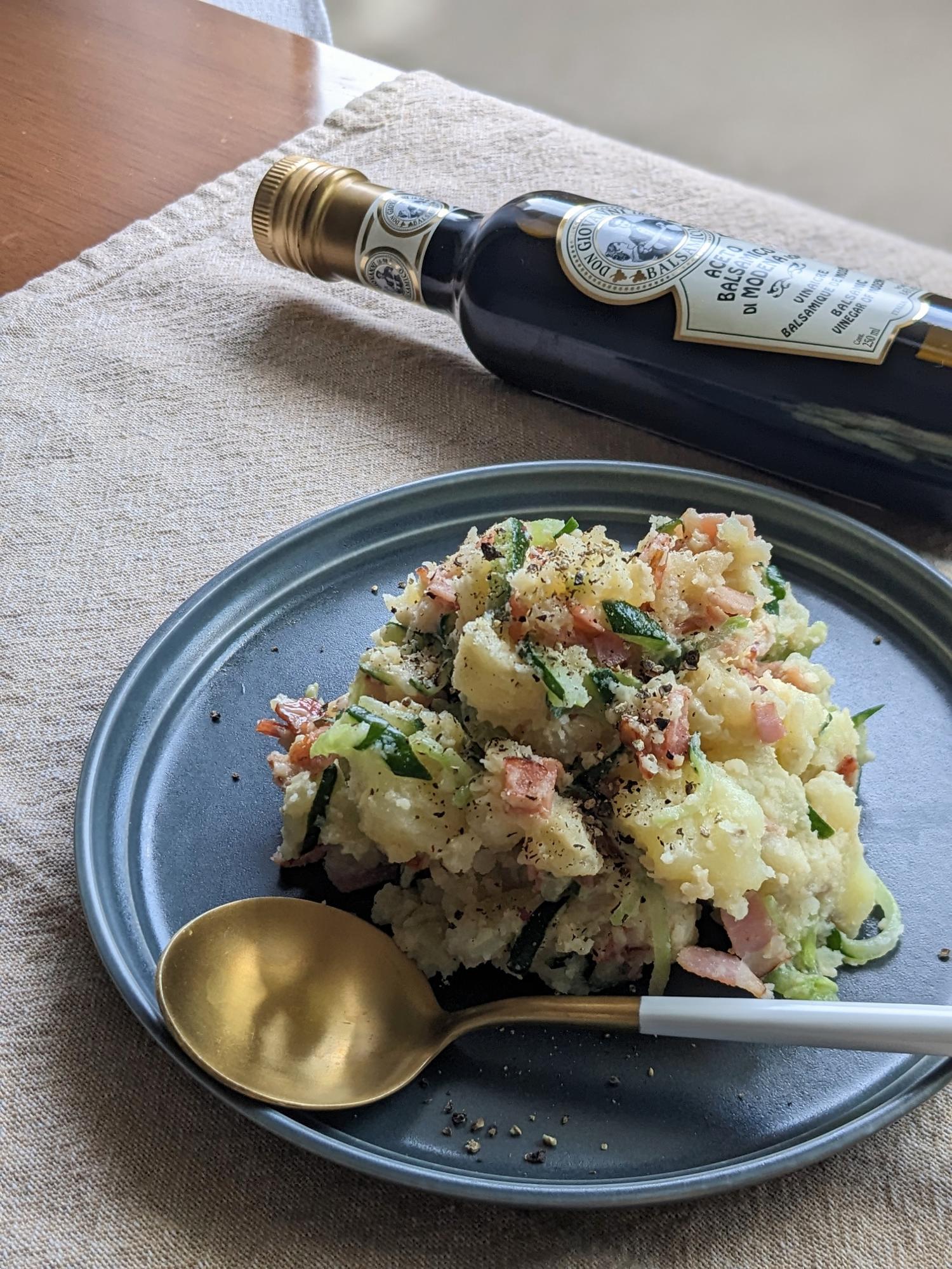 カリカリベーコンのポテトサラダ（saki【もっと自由で気楽なレシピ