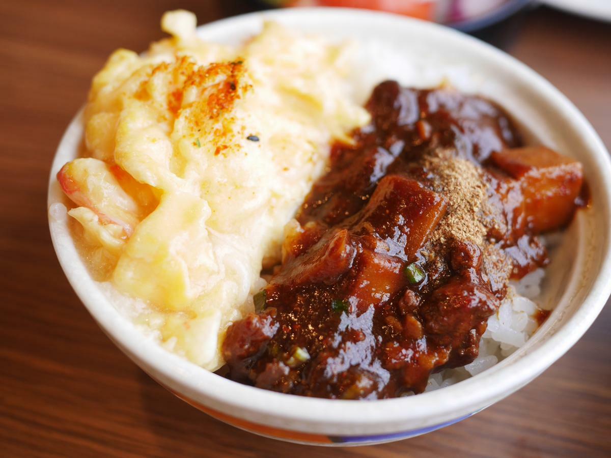 天津丼と麻婆丼