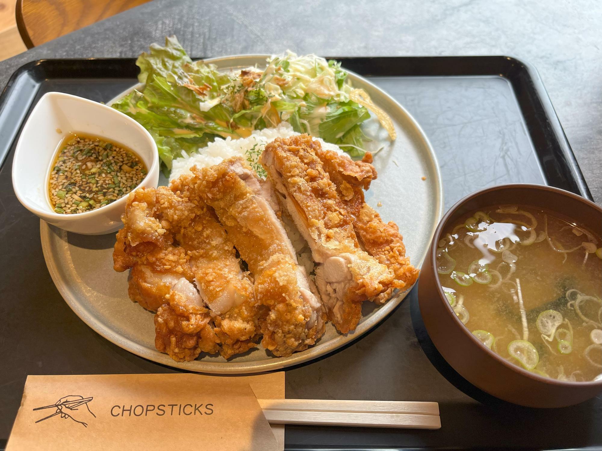 国産揚げ鶏ランチ（1,000円）