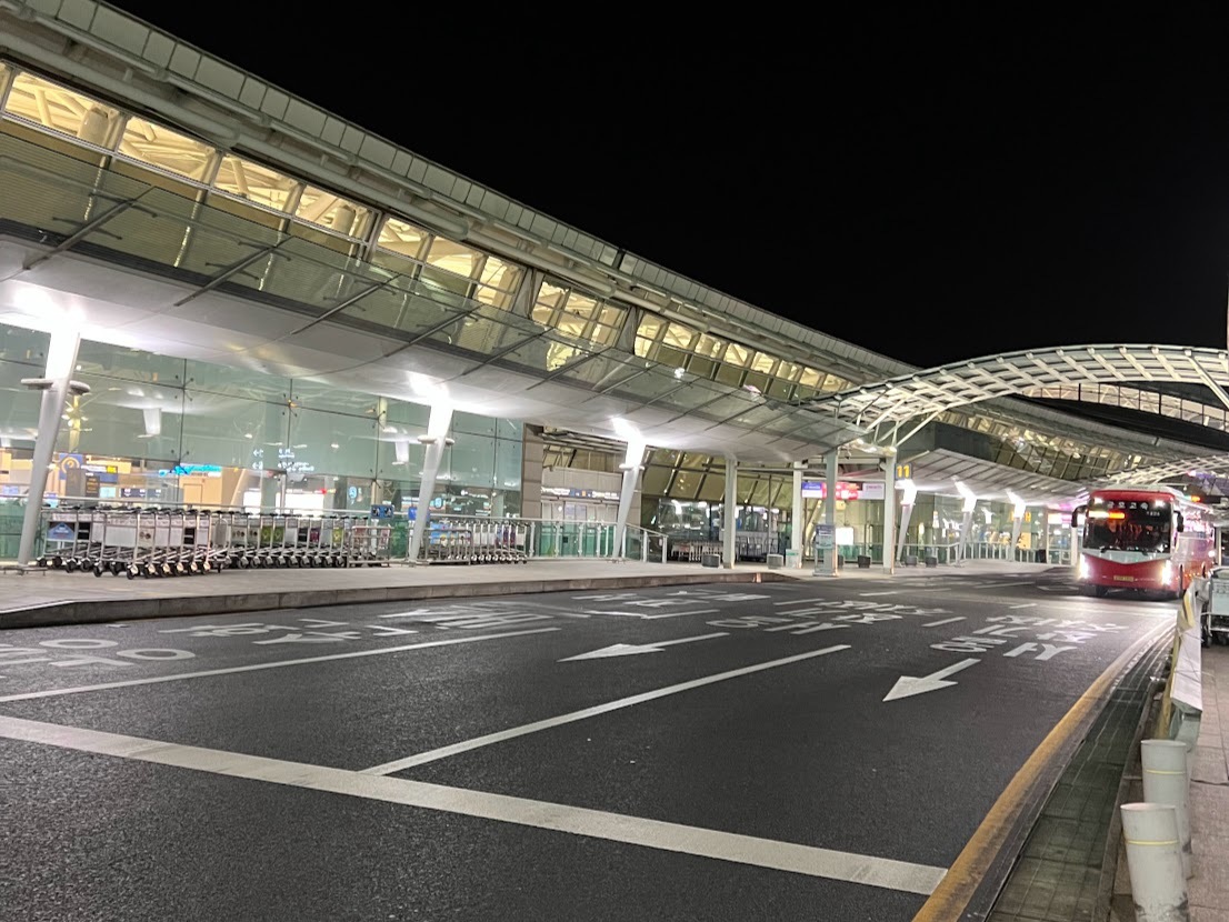 朝5時頃の仁川空港
