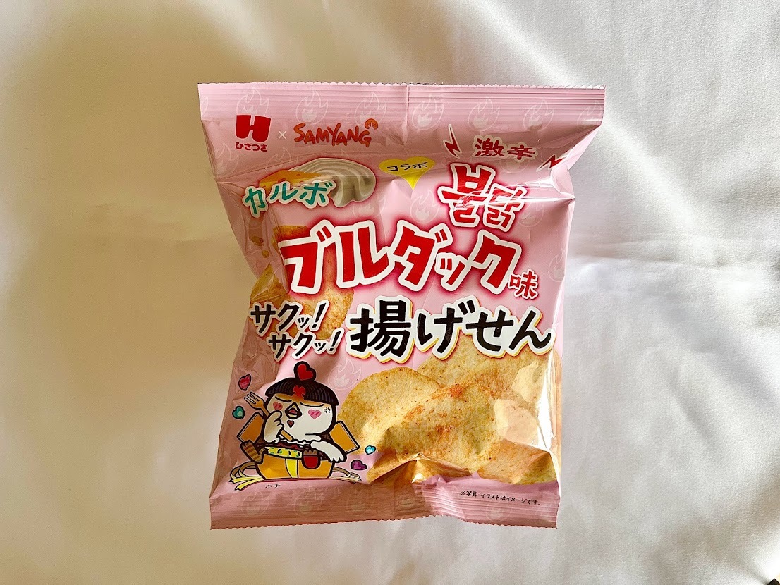 ブルダック味サクッ！サクッ！揚げせん(180円)