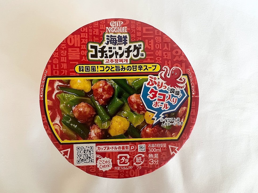 日清食品カップヌードル海鮮コチュジャンチゲ味(236円/税別)