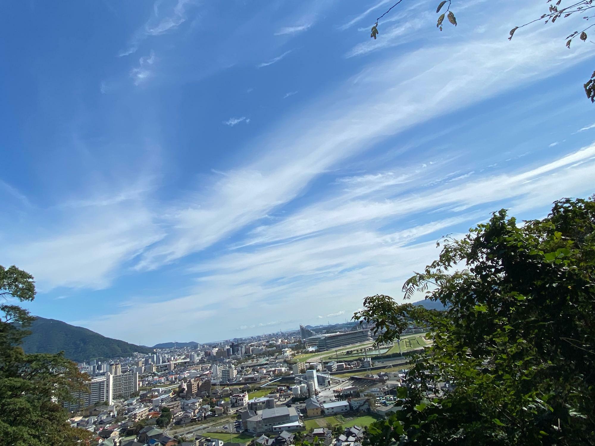 鷲峰山から見える小倉南区