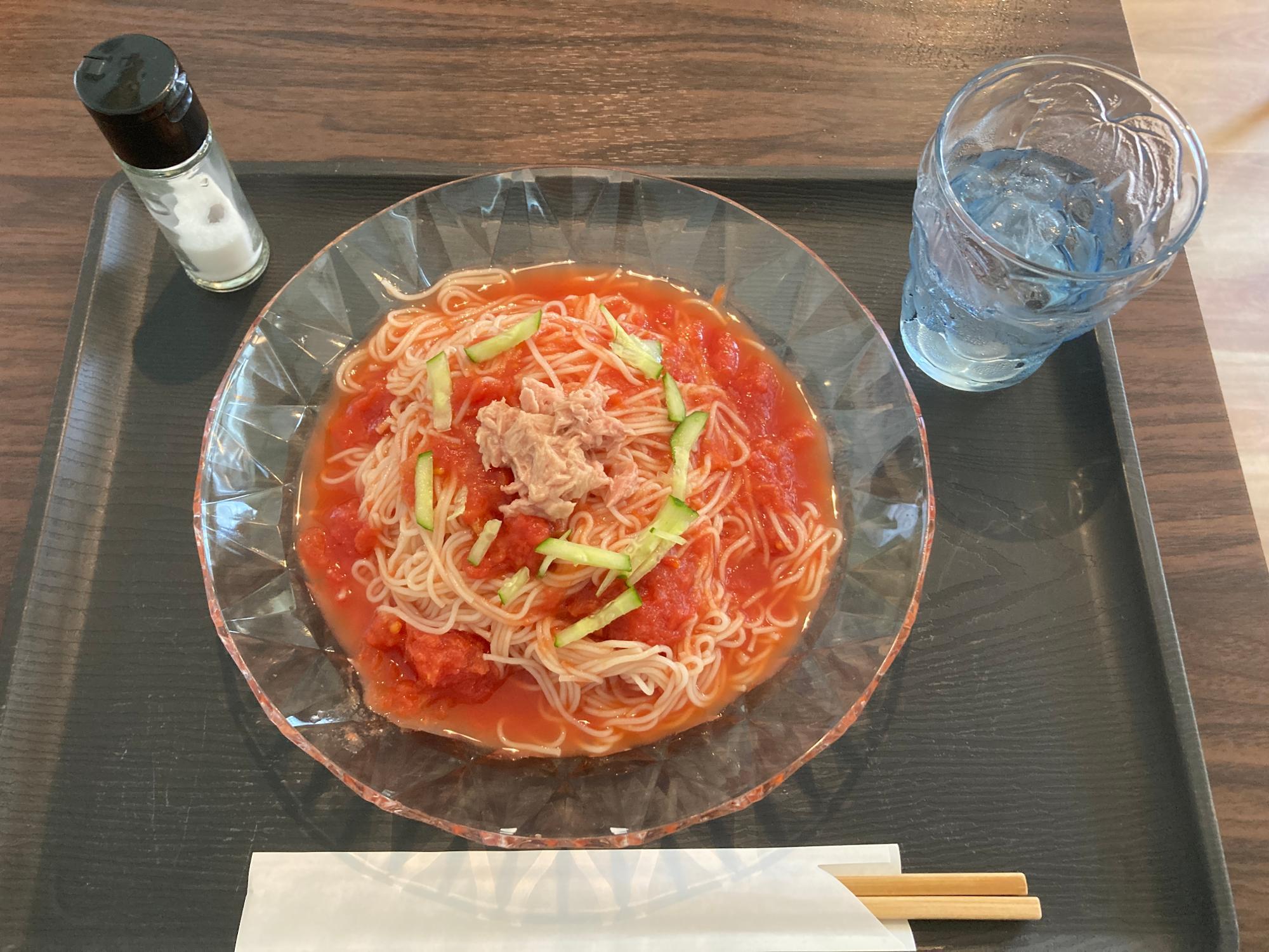 冷やしトマトそうめん