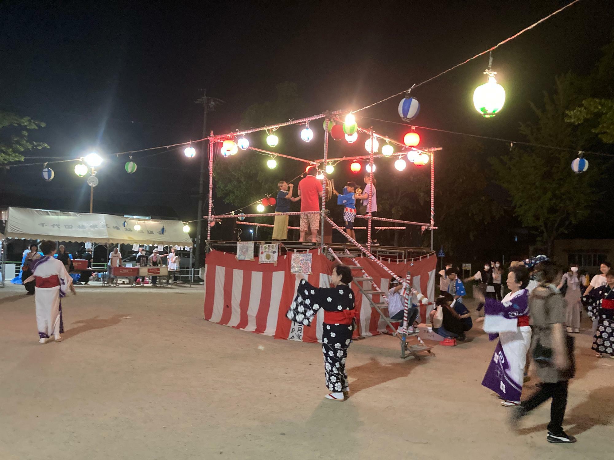 地域のお祭りも再開！