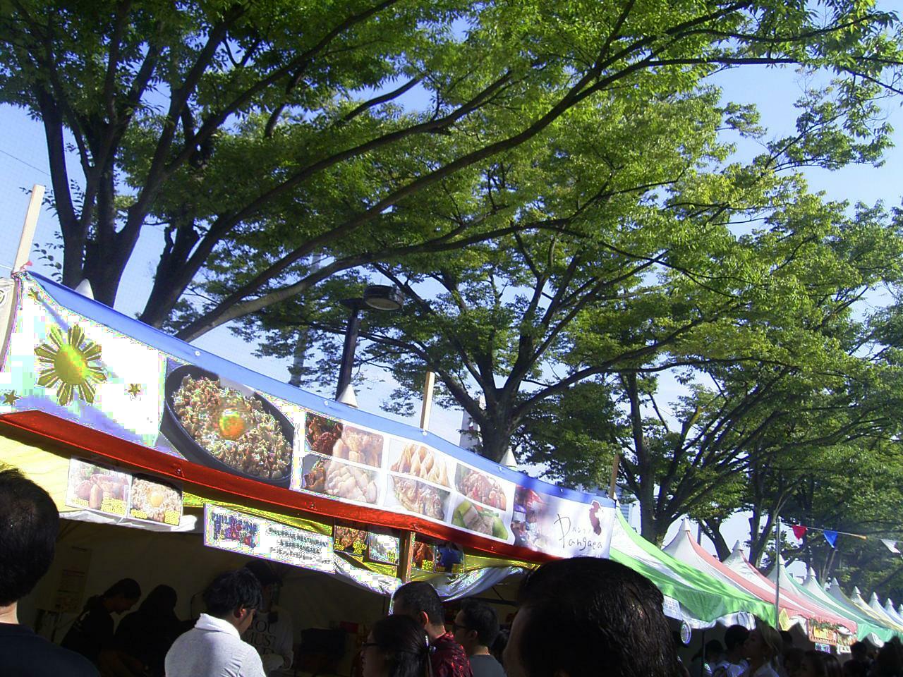 写真はPhilippine Festival Tokyoの様子です