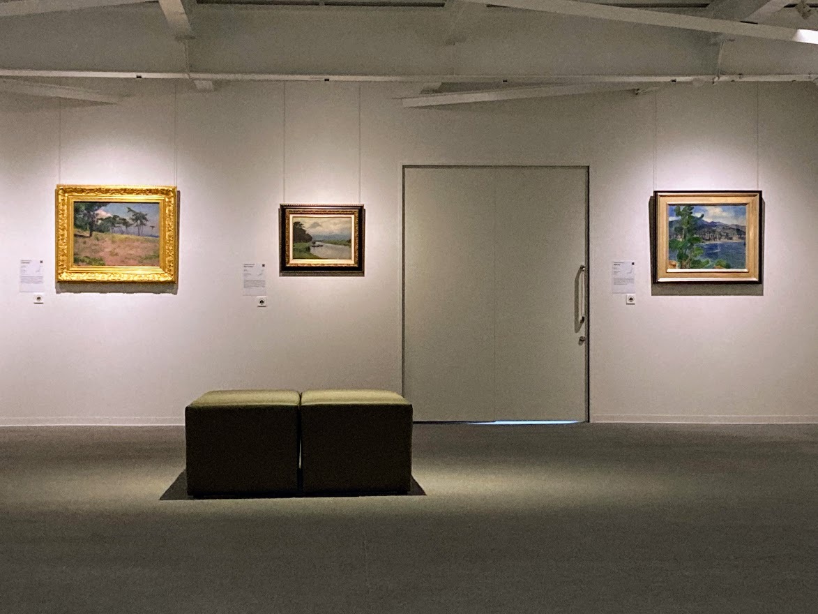 サイトウミュージアムの企画展「旅する絵画」2階展示室