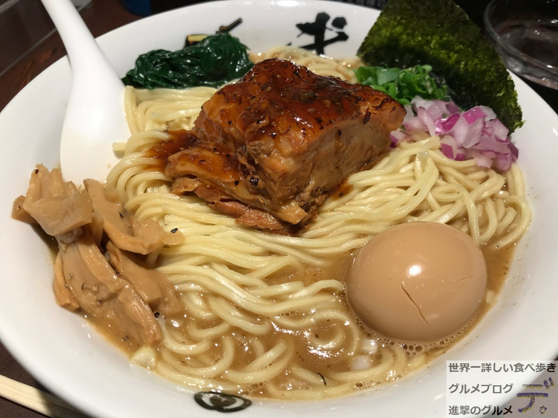 「武仁らー麺（1180円）」2