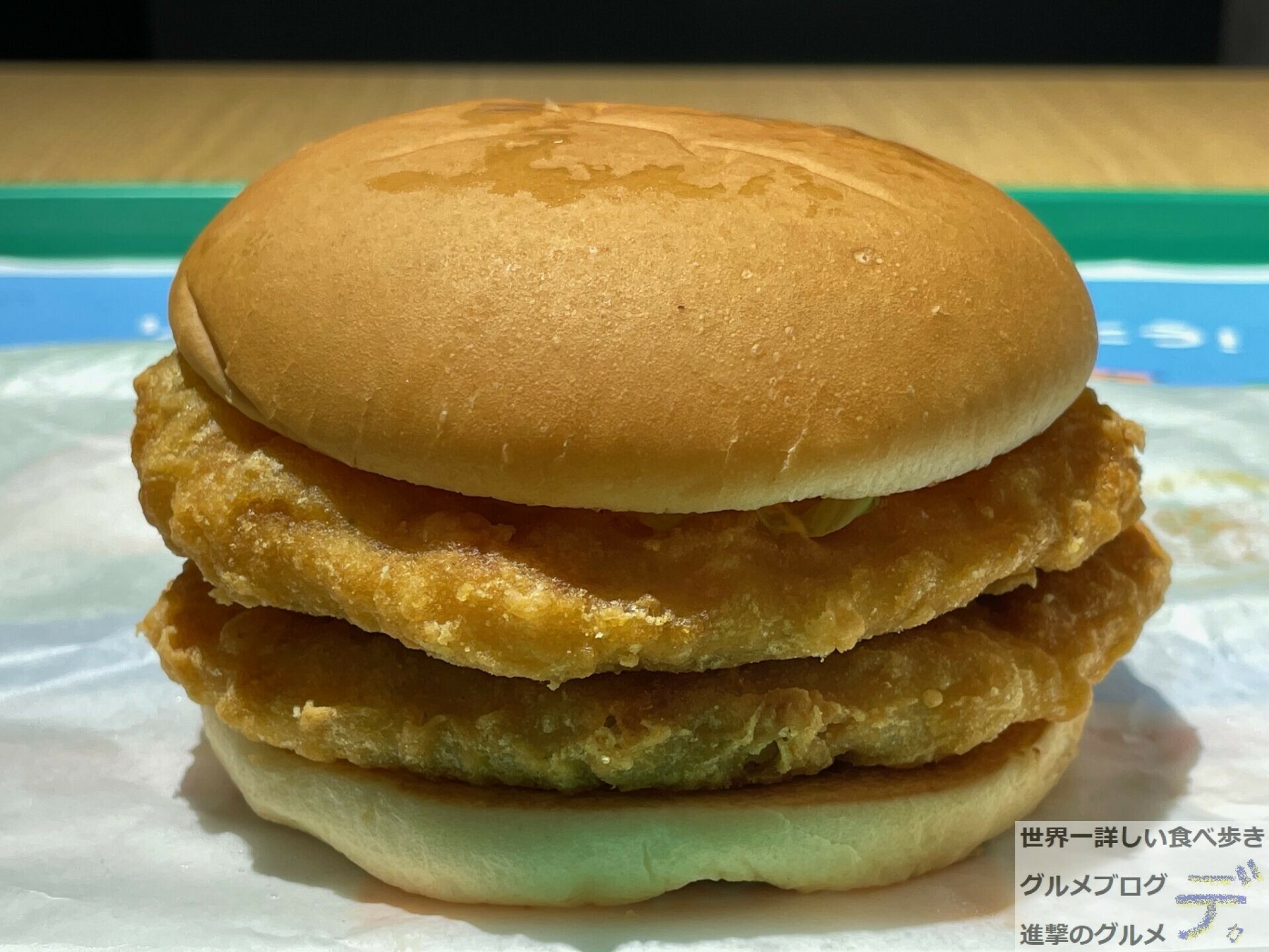 マクドナルドで「倍チキンクリスプ（210円）」を注文してみた（進撃の