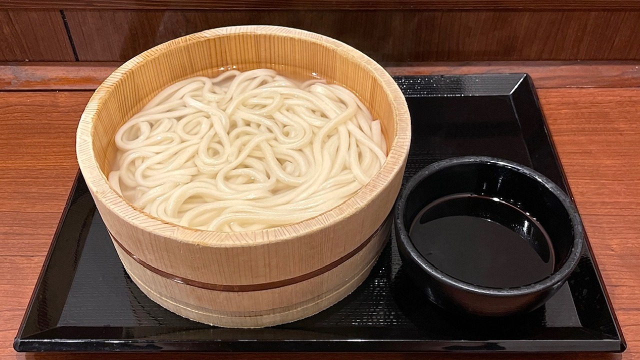 丸亀製麺で「大盛り釜揚げうどん」を注文してみた（進撃のグルメ