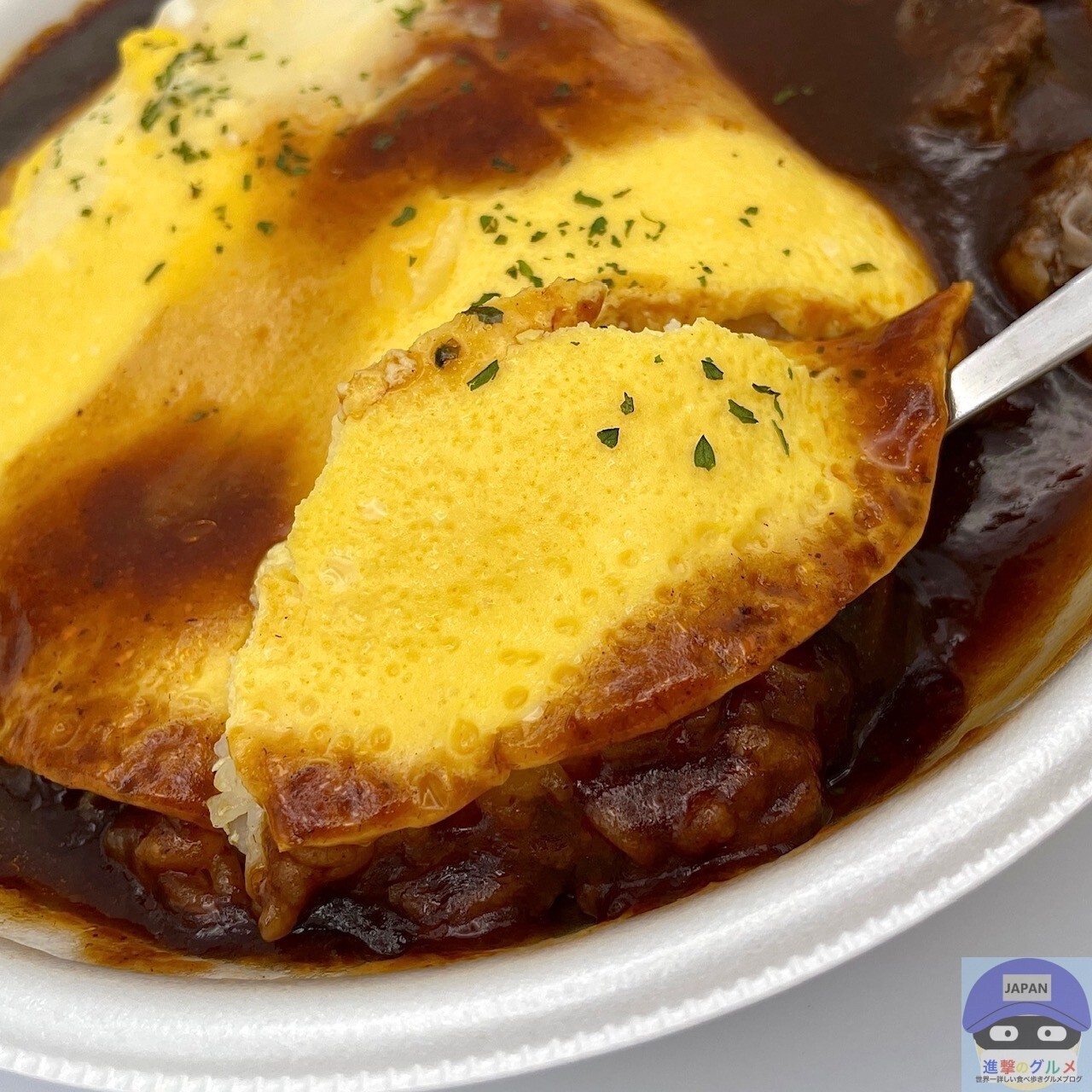 一点物【食品サンプル】ビーフシチュー　オムライス 実物大　新品未使用 photo9554_5-800x450.jpg