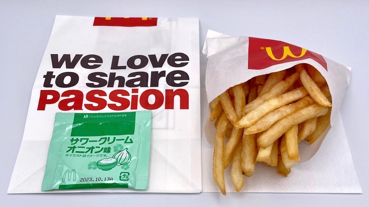 マクドナルド「シャカシャカポテト サワークリームオニオン味」を実食