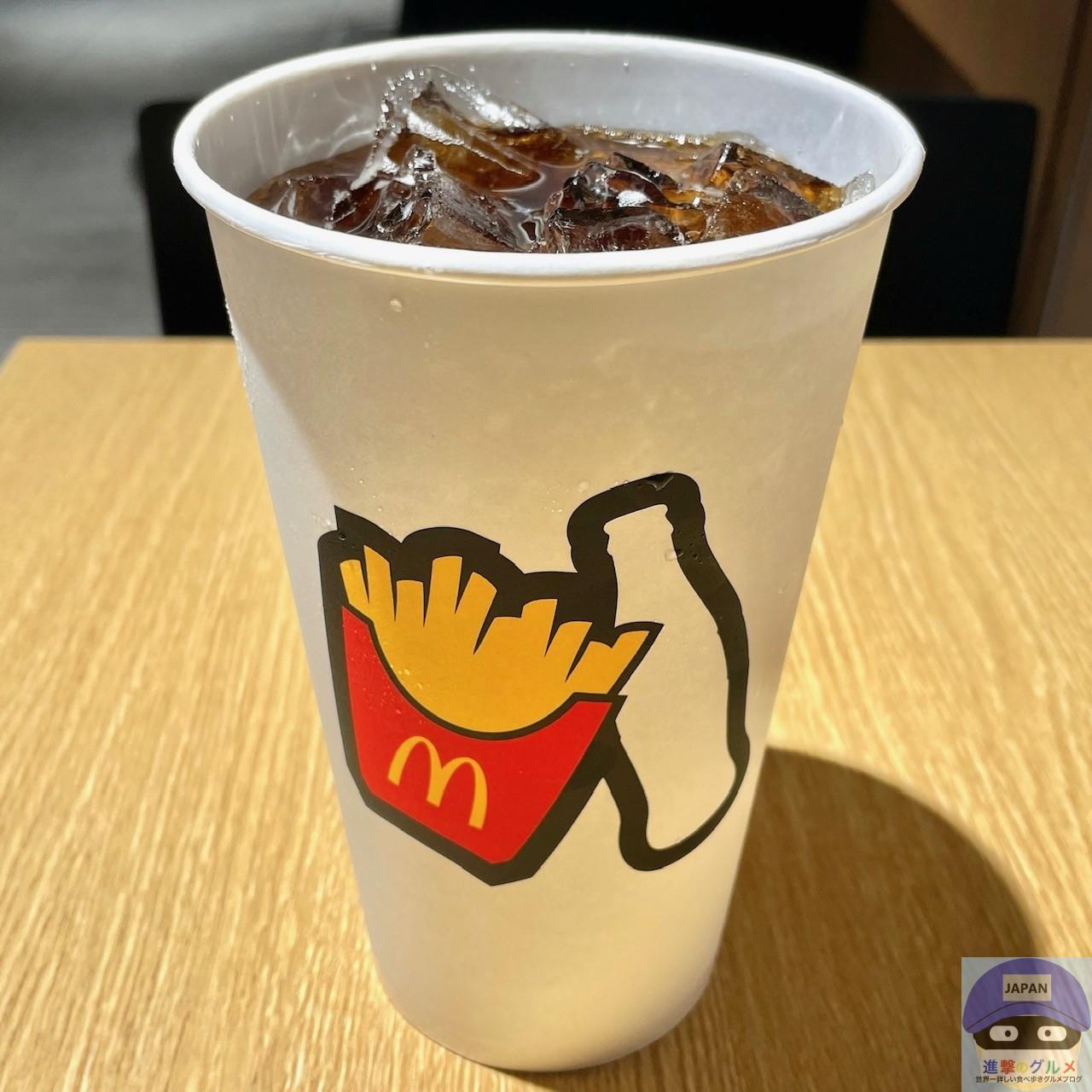 一番大きいサイズのコカ・コーラをマクドナルドで飲んでみた M
