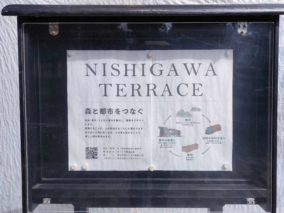 NISHIGAWA TERRACE コンセプト（10月8日撮影）