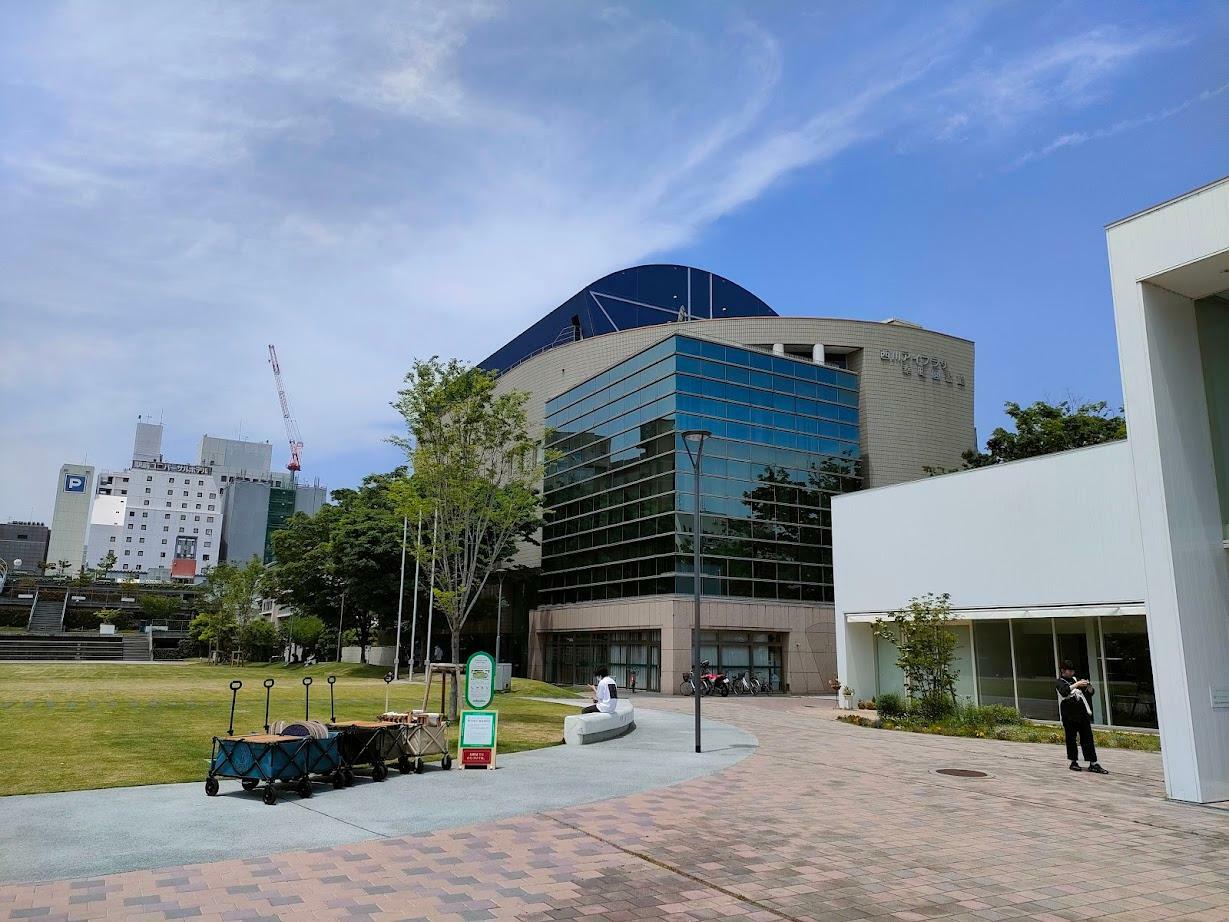 下石井公園周辺施設（岡山市立幸町図書館・きらぼしアートセンター）