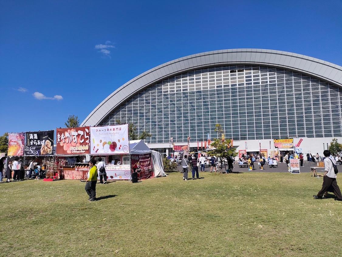 長瀬未来ふれあい総合公園イベント広場（イベント風景）