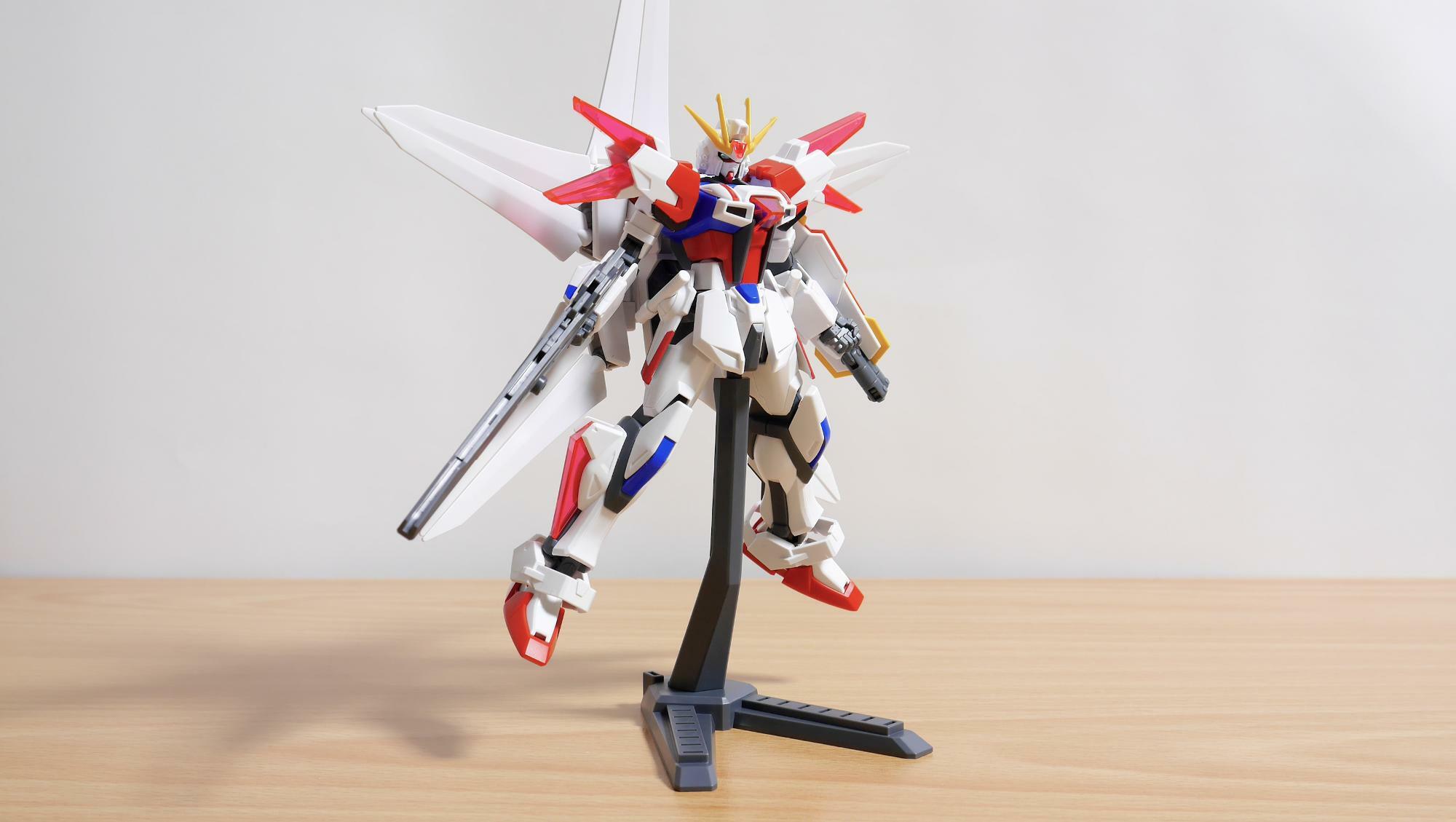 「HGBF 1/144 ビルドストライクギャラクシーコスモス」に使用した例