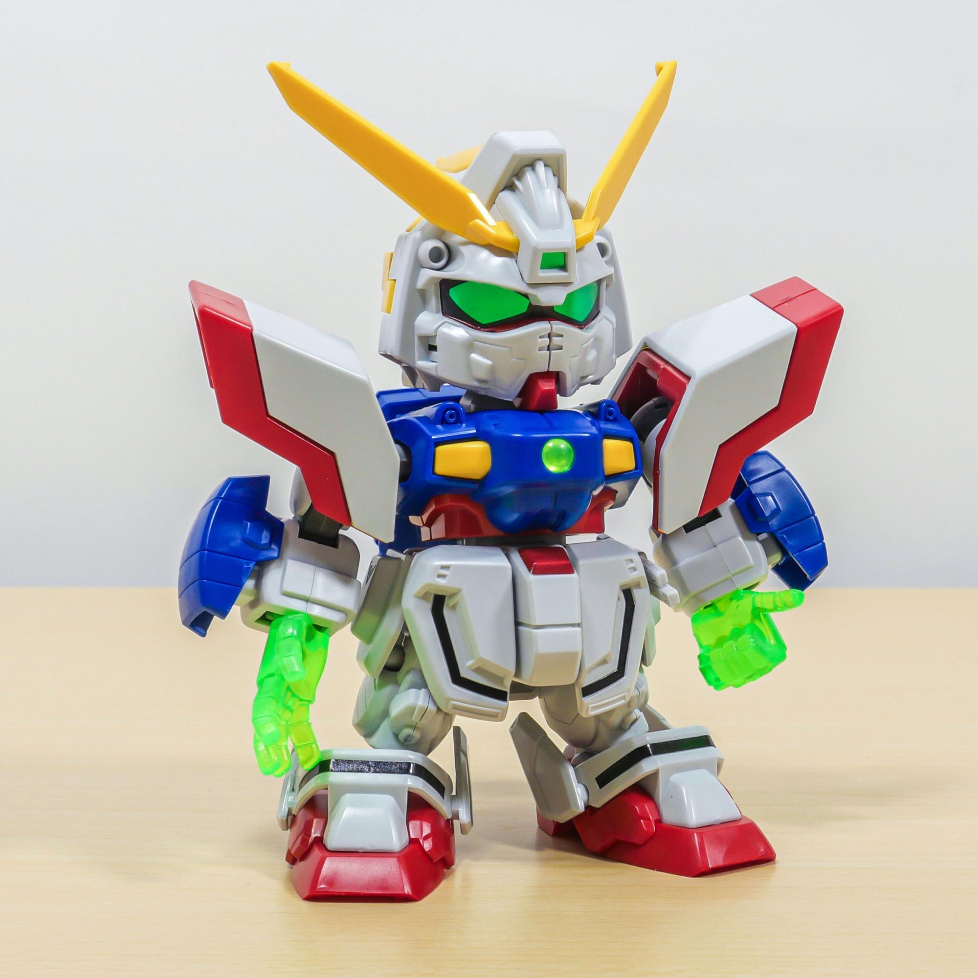 再販】どゆこと?SD版シャイニングガンダムはまさかの手抜き 再販】どゆこと?SD版シャイニングガンダムはまさかの手抜き