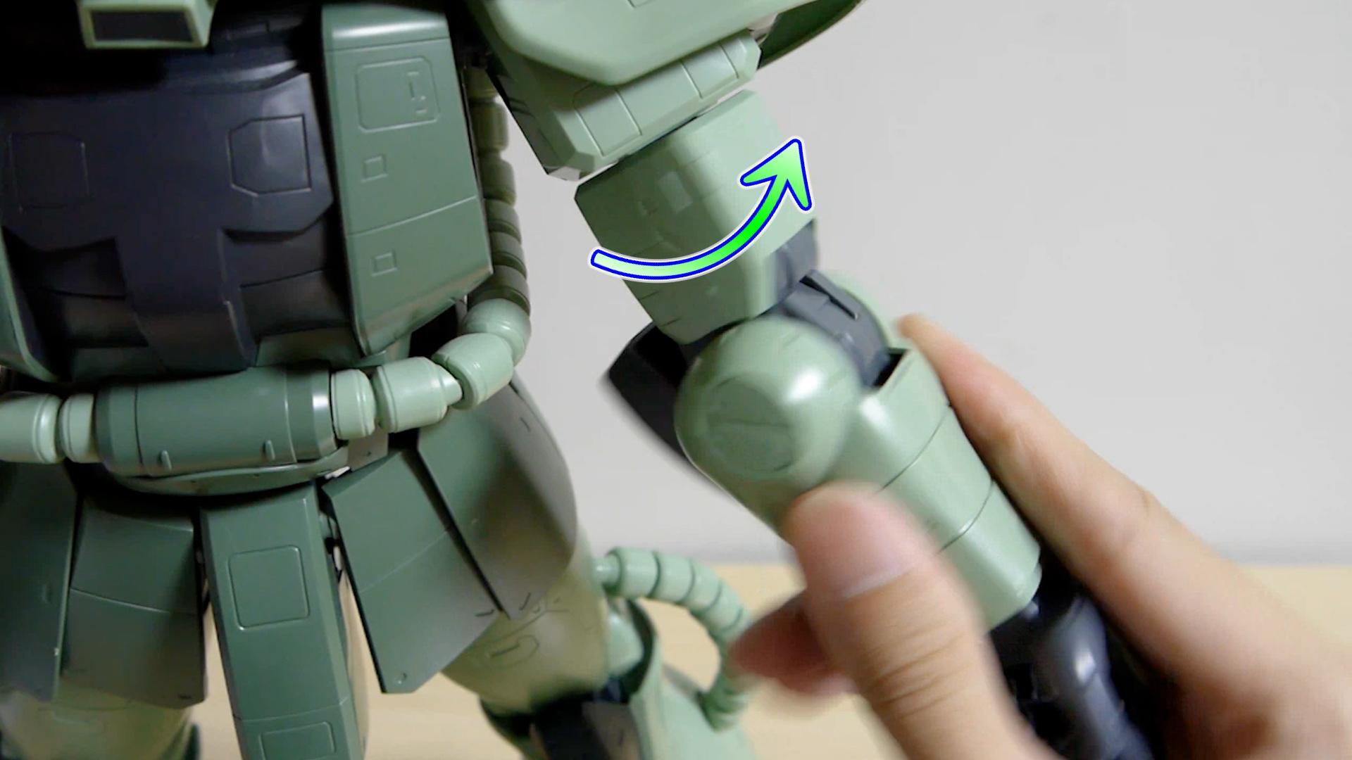 ガンプラ可動】見せてもらおうか！メガサイズザクの性能とやらを