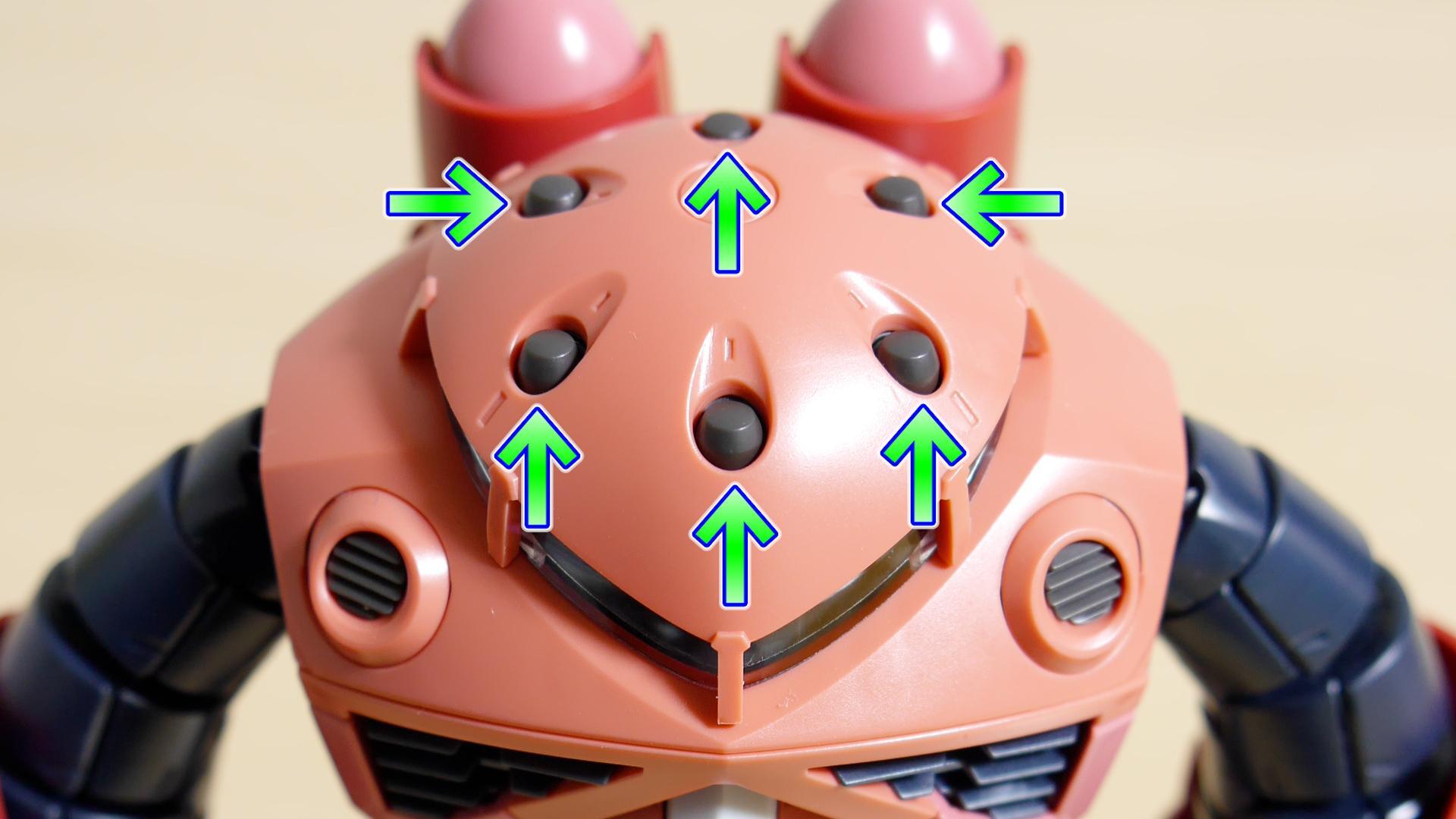 3月再販】口みたいに見えるハッチが可愛いwズゴックのシャア