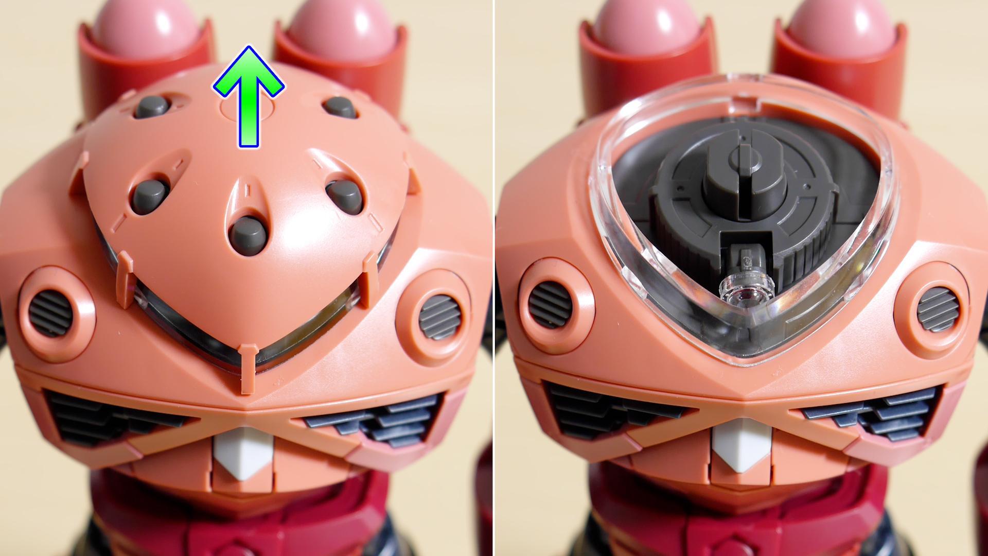 3月再販】口みたいに見えるハッチが可愛いwズゴックのシャア