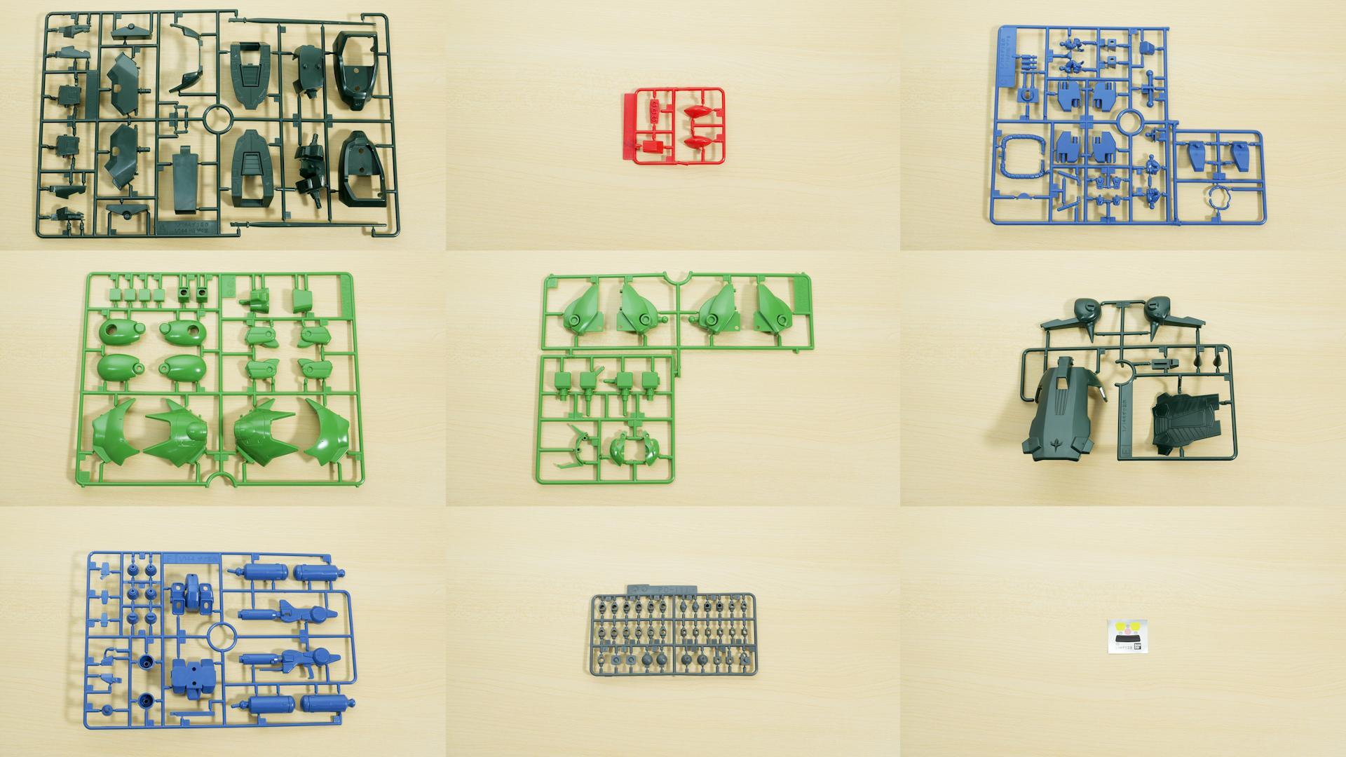 静さま専用　マイクロアーマー３種まとめ 4月再販】ビームエフェクトは塗装必須！？ハマーン様大好きマン