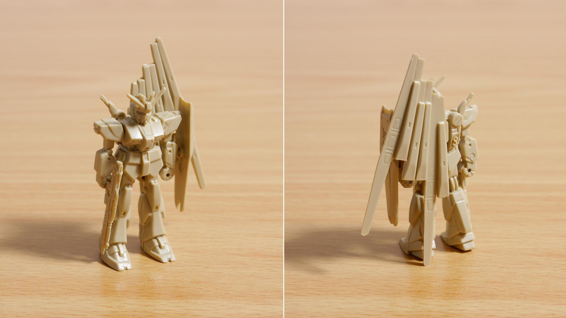 ガンプラ　1/550+1/250 スケール　モビルアーマー ZAKRELLO Zeon Mobile Armor 1/250, 1/550 Plastic Model Kit