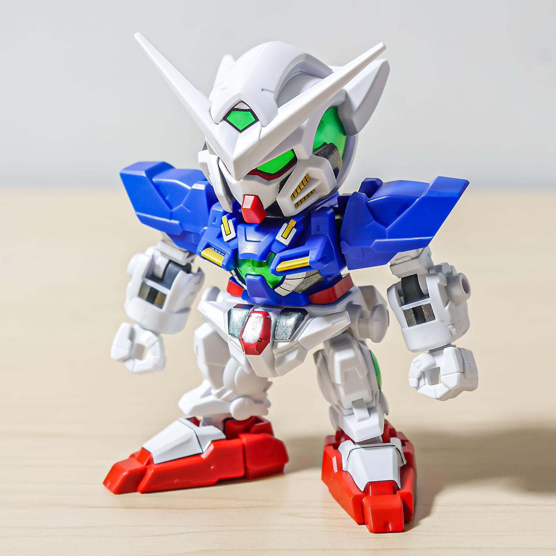 4月再販】貼らないのもアリ？筆塗り練習に最適なSDガンダム