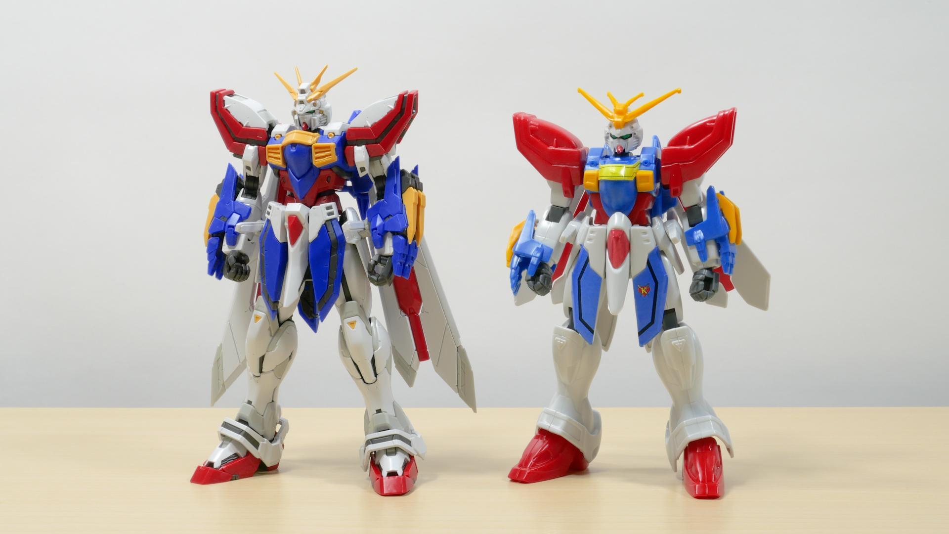 RG 1/144シャイニングガンダム、ゴッドガンダム未組立品　セット販売 6月の注目再販】組むだけで完成品レベル！？ガンプラの進化が