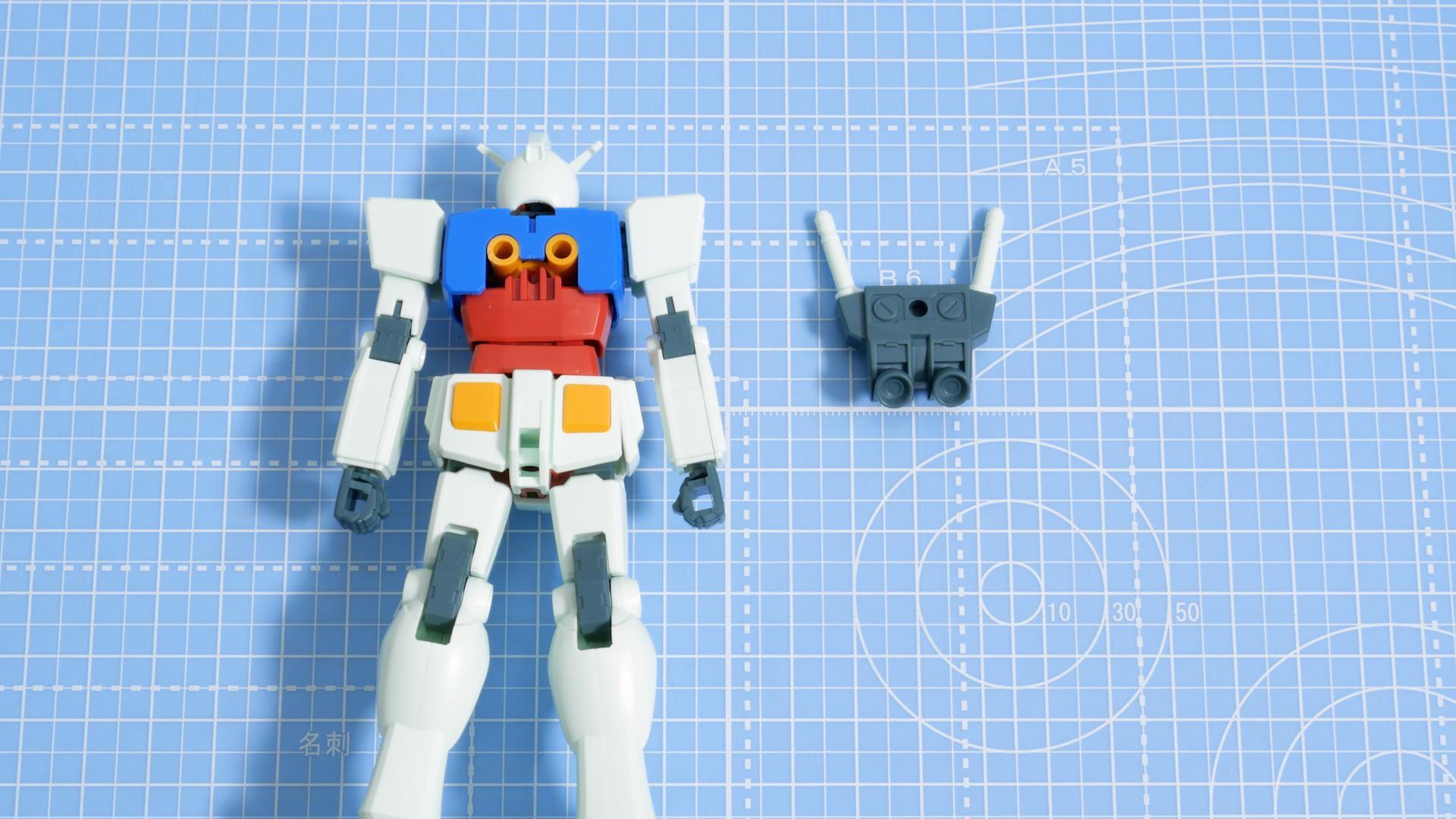 EG　ガンダム(素組み) EG ガンダム（ライトパッケージVer.） 素組みレビュー - つみ