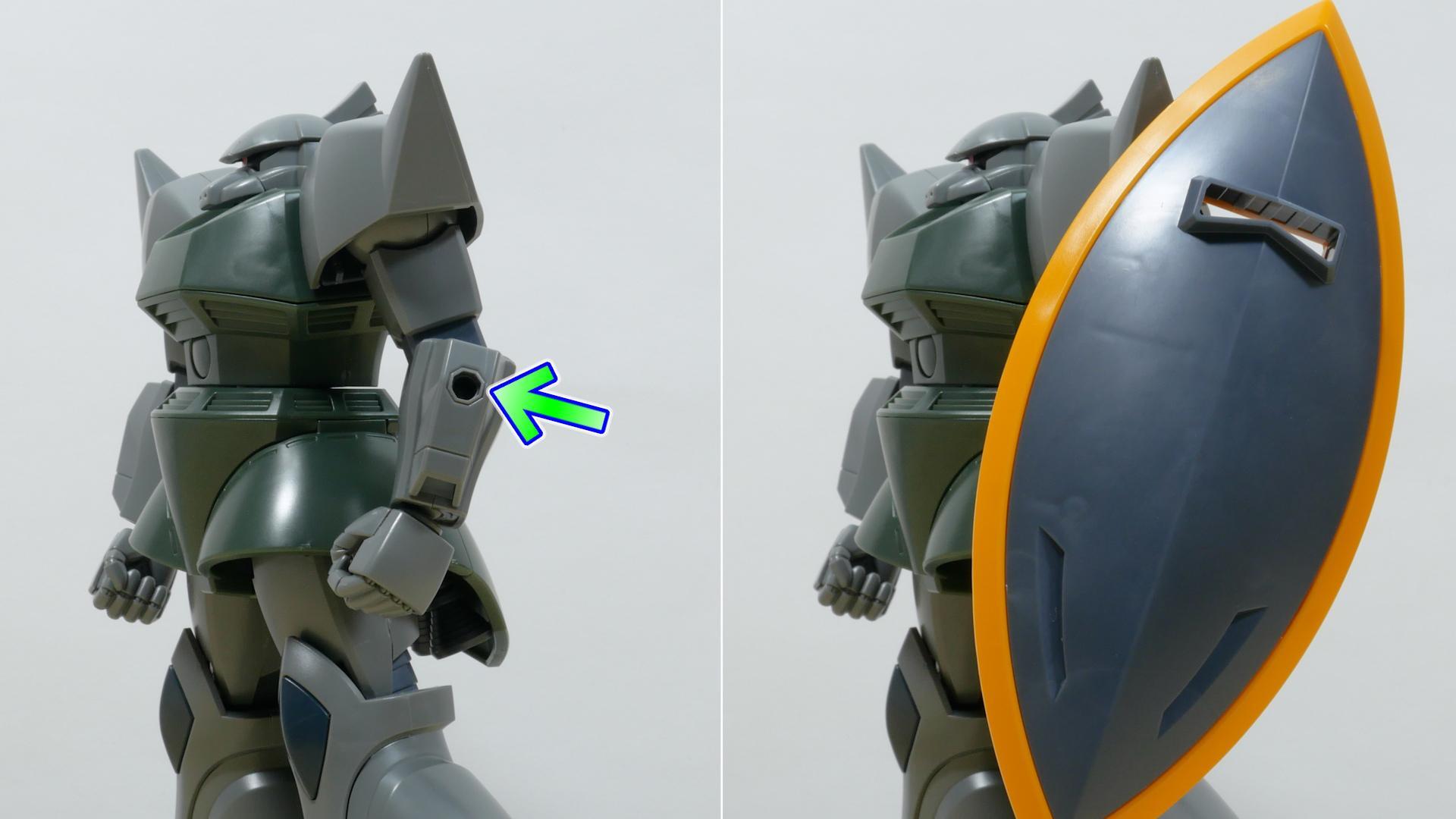 ザクタンク　ゲルググキヤノン HGUC 1/144 量産型ゲルググ/ゲルググキャノン (主にゲルググ