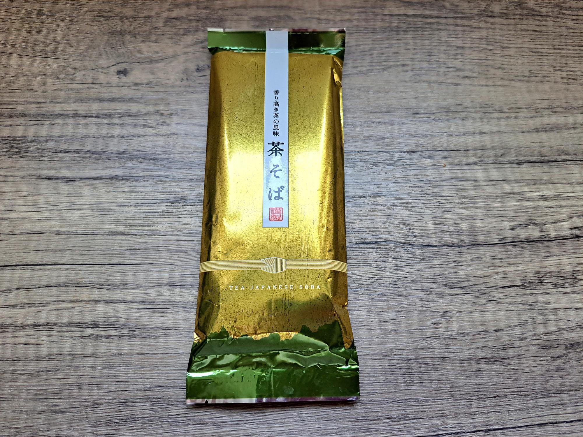 パッケージにTEA　JAPANESE SOBAって書いてあります。