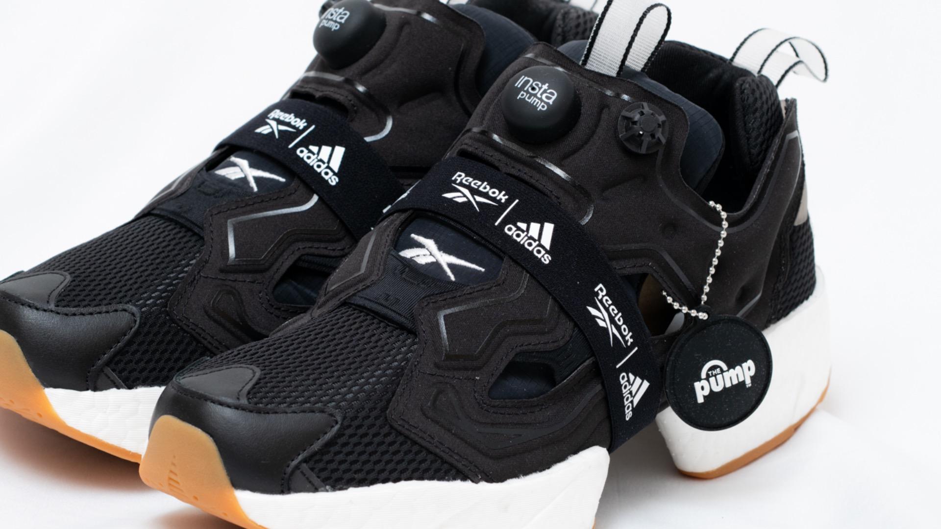 Reebok Instapump Fury Boost Black White Gum アディダス Reebok × adidasの最強コラボ!INSTAPUMP FURY BOOST(SNEAKm