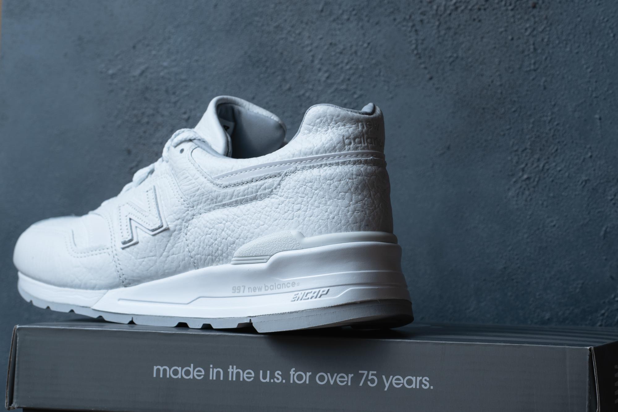 New balance ☆ MS997RI ホワイトレザー New Balance 997S 'White Saffiano Leather' MS997RI