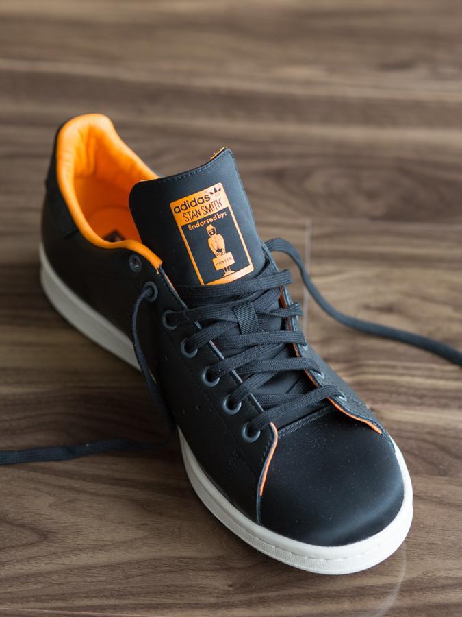 adidas PORTER コラボ スタンスミス スタンスミス×Porter、オレンジが映える、大人のためのコラボ