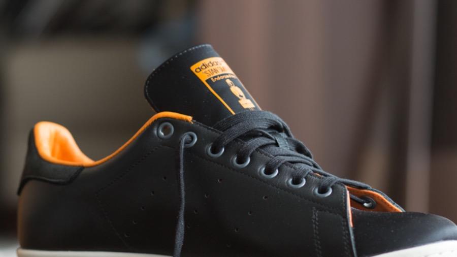adidas PORTER コラボ スタンスミス スタンスミス×Porter、オレンジが映える、大人のためのコラボ