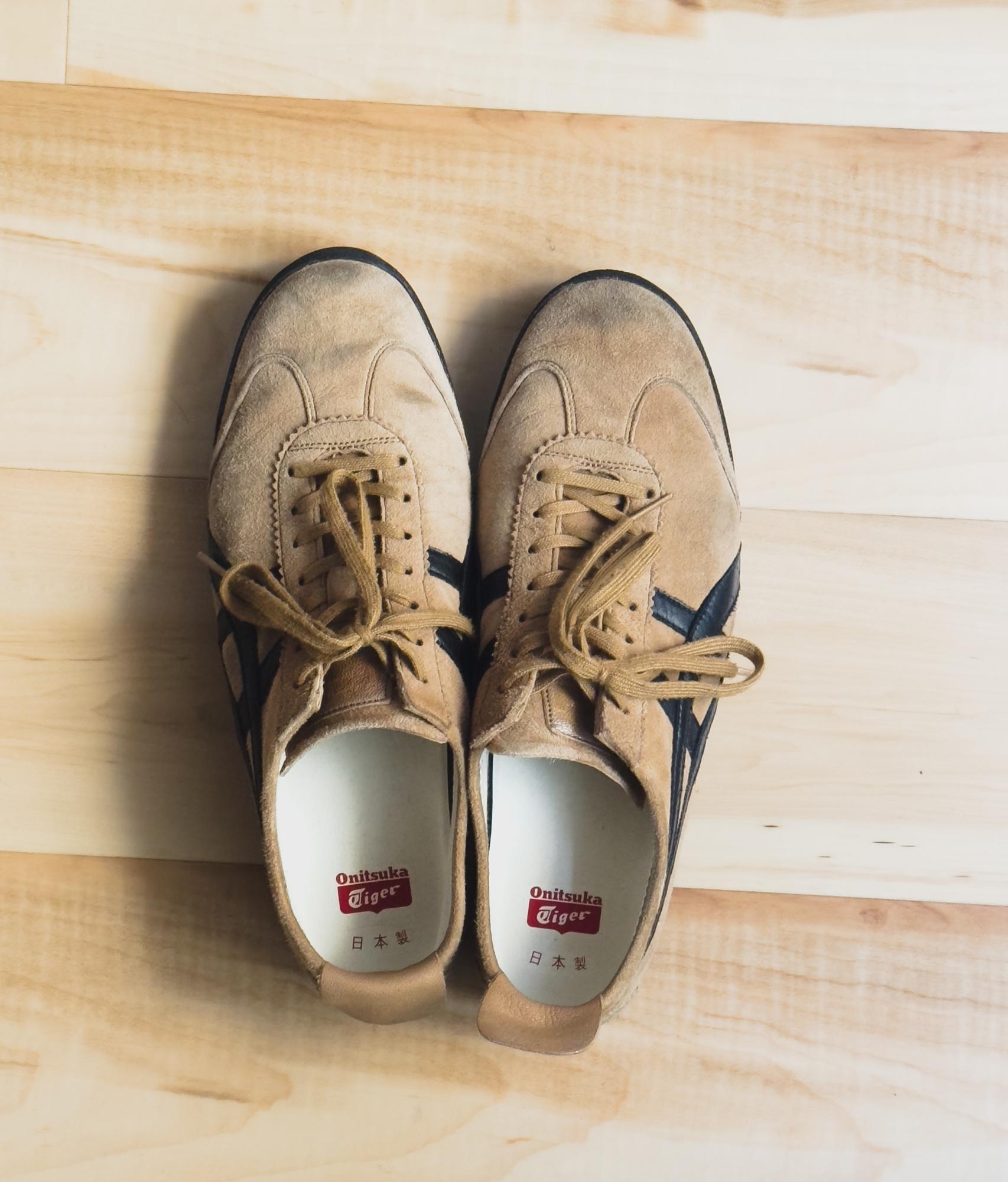 Onitsuka Tiger オニツカタイガー　スニーカー　ヴィンテージ　観賞用 これぞ、レトロヴィンテージ！オニツカタイガーの秋に履きたい