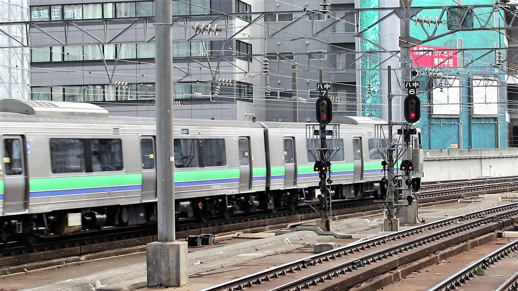 土日祝は苗穂運転所へ回送